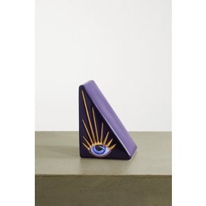 Lito Porcelain, Gold-plated And Resin Bookend 네이비 343549805601462