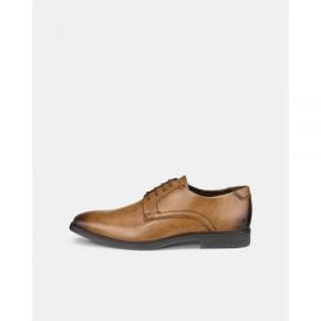 5207228 ECCO Mens Melbourne Derby Shoes - AMBER