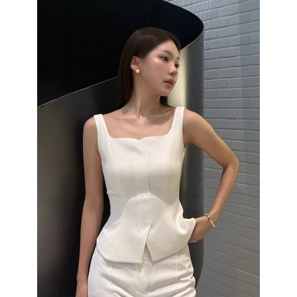 Cora Square Neck Vest (2 Color)