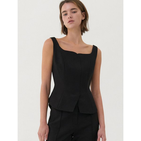 Cora Square Neck Vest (2 Color)