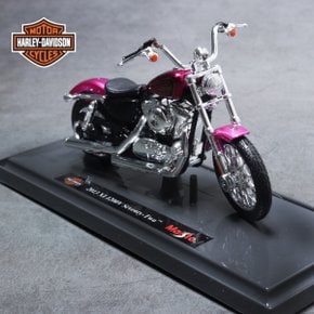 1:18 할리데이비슨 오토바이 2013 XL1200V Seventy-Two 퍼플 바이크 수집품