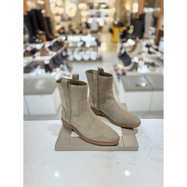 [시흥점] 여성 굽3센티 웨스턴스타일 스웨이드 통부츠 (712446020)