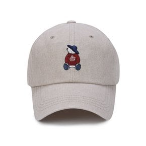 공용 곰자수 워싱 볼캡 JQ1GCU105_s