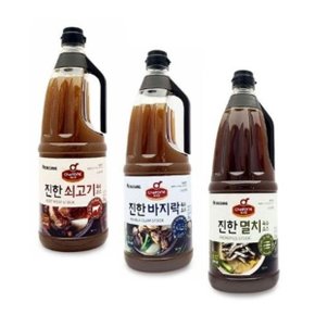 국물 탕 전골 육수 바지락 쇠고기 멸치 육수소스 2Kg