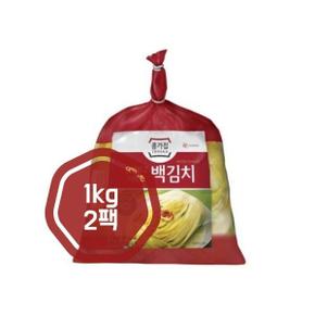 아삭한 종가집 백김치 1KG x 2