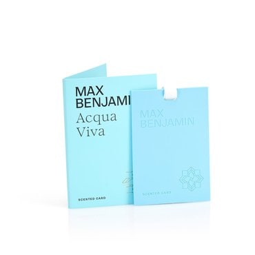 포커시스 [MaxBenjamin] 막스벤자민 클래식 센티드카드 아쿠아비바 / MB-RB-SC06