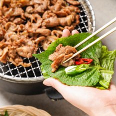 홍익상회 제주 흑돼지 간장 양념 불고기 300g 국내산 돼지고기 제육 볶음