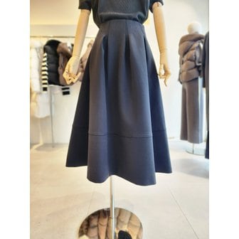 JJ지고트 [여주점] (JJ 지고트) 여성 턱 디테일 플레어 롱 스커트 GRAA0SK311
