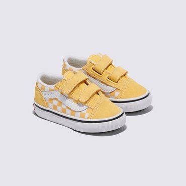 반스 반스 토들러 체커보드 올드스쿨 V BANANA CREAM / VN0009RCP1T