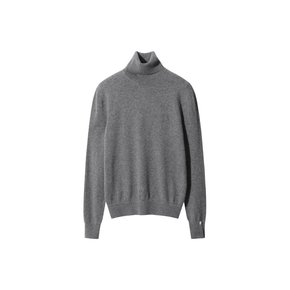 Men High Neck Sweater_D6WAW24201GYX