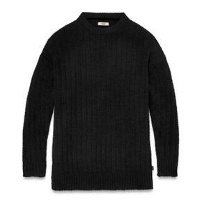 우먼 어그 Riz Ribbed Long-Sleeve 니트 Sleep 탑 - 블랙 18618062 1391971