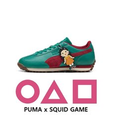 오징어 게임 콜라보 이지라이더 스니커즈 운동화 PUMA x SQUID GAME Easy Rider 399431 01