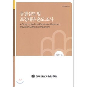 동결심도 및 포장내부 온도 조사