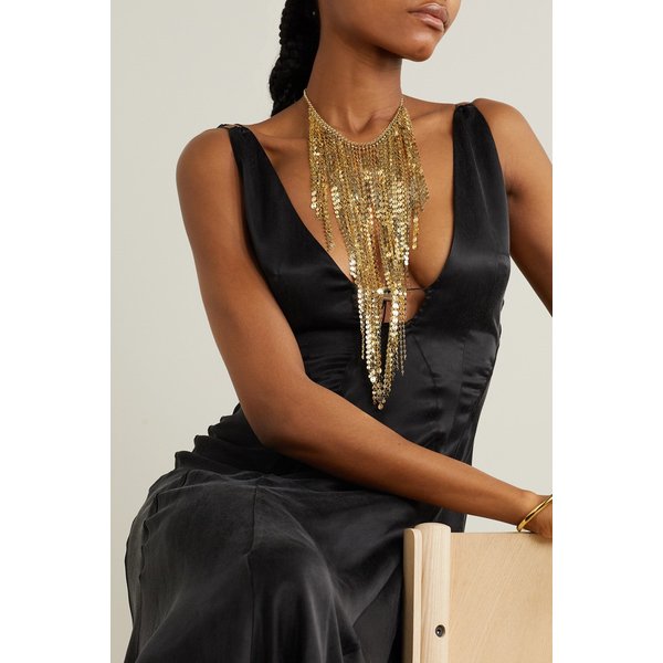 피에스타 골드 톤 네크리스 1647597296855706