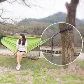 해먹 끈 캠핑 그물 트레킹 백패킹 간편 설치 등산 여행 야외