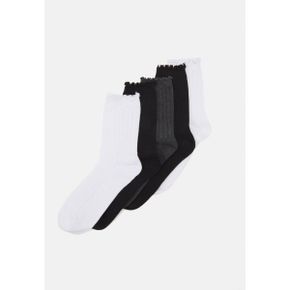 4955940 Vero Moda VMENA SOCKS 5 PACK - Socks black/grey melang/white