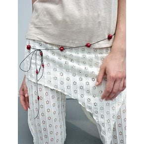 Red Berry Wrap Belt