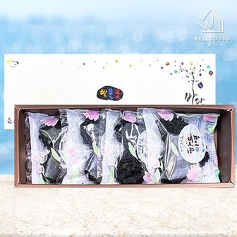  [웰굿]부산 기장 특산품 하트미역 선물세트(80g,4개입)