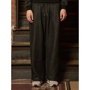 TWO TUCK WIDE SWEAT PANTS [2 COLOR]