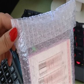 접착식 에어캡봉투 뽁뽁이 택배 포장용 완충재 (WD998CA)