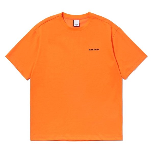 [여주점] 공용 BASE (베이스) UNI 반팔 라운드 티셔츠 (L/Orange) (DUU24250_O1)