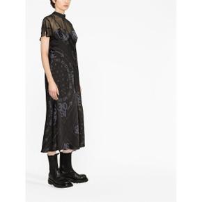 Womens Dress Sacai Dresses Black Black 23-06460001