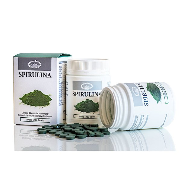 호주 네이쳐스탑 스피루리나 Spirulina 500mg 180정