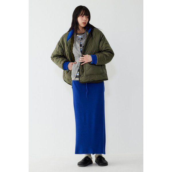 시보리배색 리버서블 퀼팅 다운 점퍼 9105414107048