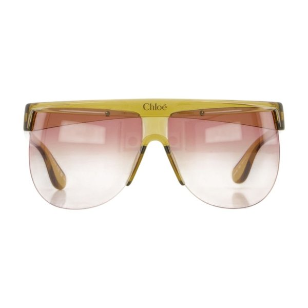 확대된 대표 [해외배송] 27 S/S 끌로에 CH0416S 선글라스 CHLOE 신세틱 그린 CH0416S-005 B0732500543