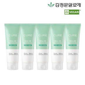 큐어 리알로에 수딩젤 150ml 5개