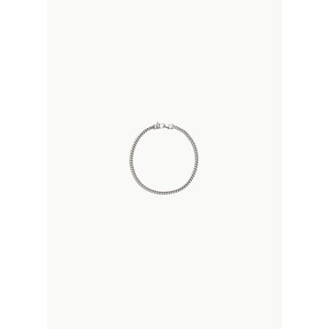 샵아모멘토 톰우드 25PS Curb Bracelet, Silver
