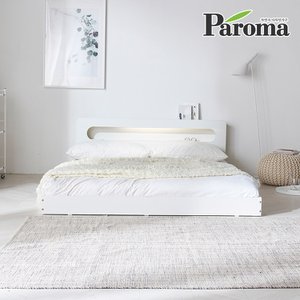 파로마 (방문설치) 파로마 모건 LED 저상형 침대/일반형 슈퍼싱글(SS)_올리베(착불)