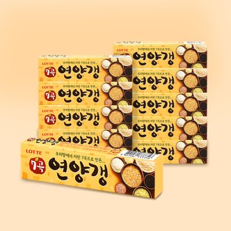  롯데제과 연양갱 7곡 55g x10개 /영양간식