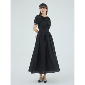 NO.4 DRESS - BLACK