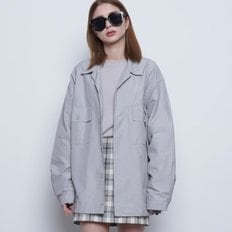 W03 string over jacket grey