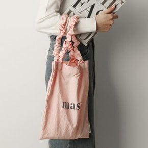 Shirring eco bag _ Pink