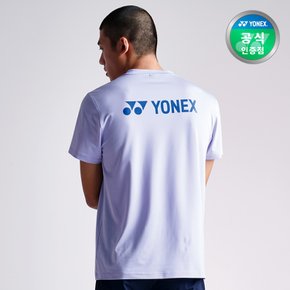 [요넥스/공식] 배드민턴 기능성 티셔츠 남성용 라벤더 249TR001M