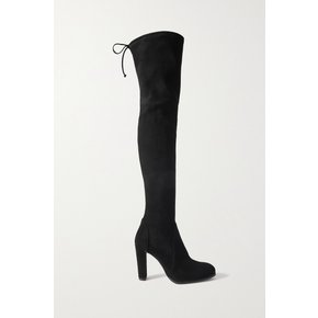 Highland Suede Over-the-knee Boots 블랙