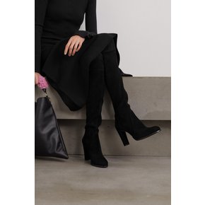 Highland Suede Over-the-knee Boots 블랙