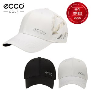  [ECCO] 로고 펀칭 볼캡 골프 모자 EB2S041