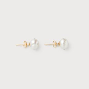 Signature Polkadots Earrings, 14K Gold (NH006M)