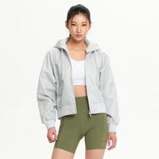 뉴발란스 여성 경량 후드 봄버 자켓 (NBNAF1W212)