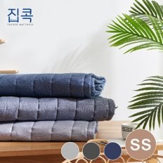 멜란지 세로누빔 침대 패드 슈퍼싱글(SS)