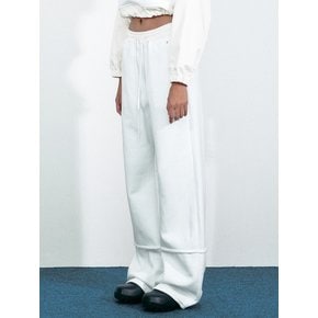 Astonish Jersey Pants (White)