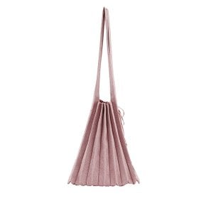 Lucky Pleats Knit M Starry Rose Gold