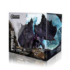 FIGURE BUILDER CUBE MONSTER HUNTER PVC, 흑식룡 고아 마가라 약 H124×W135×D131mm