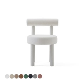 [무케] 컴포드_폼 이지클린 패브릭 체어 엠버 (8colors) 감성 1인 의자