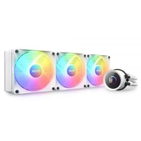 미국 NZXT 크라켄 쿨러 Kraken 360 RGB 360mm AIO CPU Liquid Cooler RLKR360W1 Customizable 1.