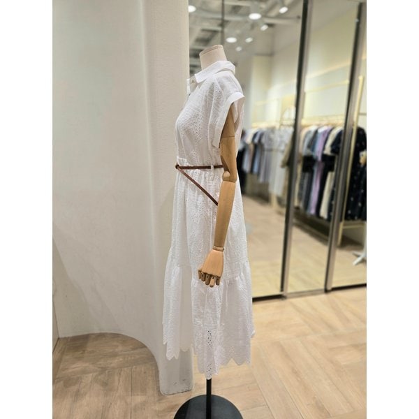 [부산점] 스칼럽 밑단 카라 원피스(PR2WO00905)