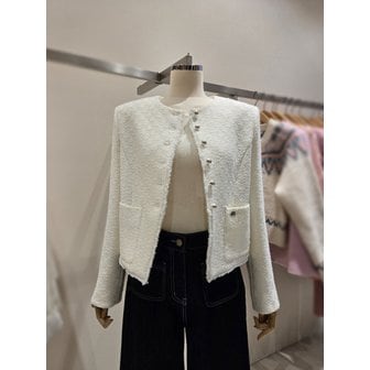온앤온 [부산점] 미니단추 트위드 자켓 (NJW5SJ297)